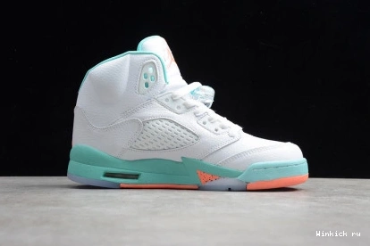 JORDAN 'LIGHT RETRO 5 AIR AQUA' GS 0724